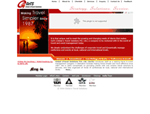 Tablet Screenshot of getsindia.com